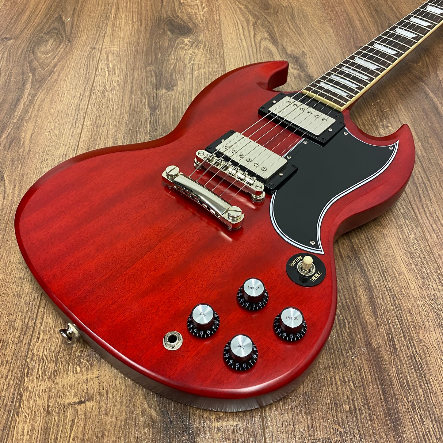 Pre-Owned Epiphone Inspired By Gibson 1961 Les Paul SG Standard - Cherry Red