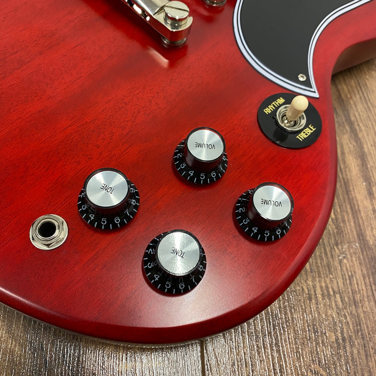 Pre-Owned Epiphone Inspired By Gibson 1961 Les Paul SG Standard - Cherry Red