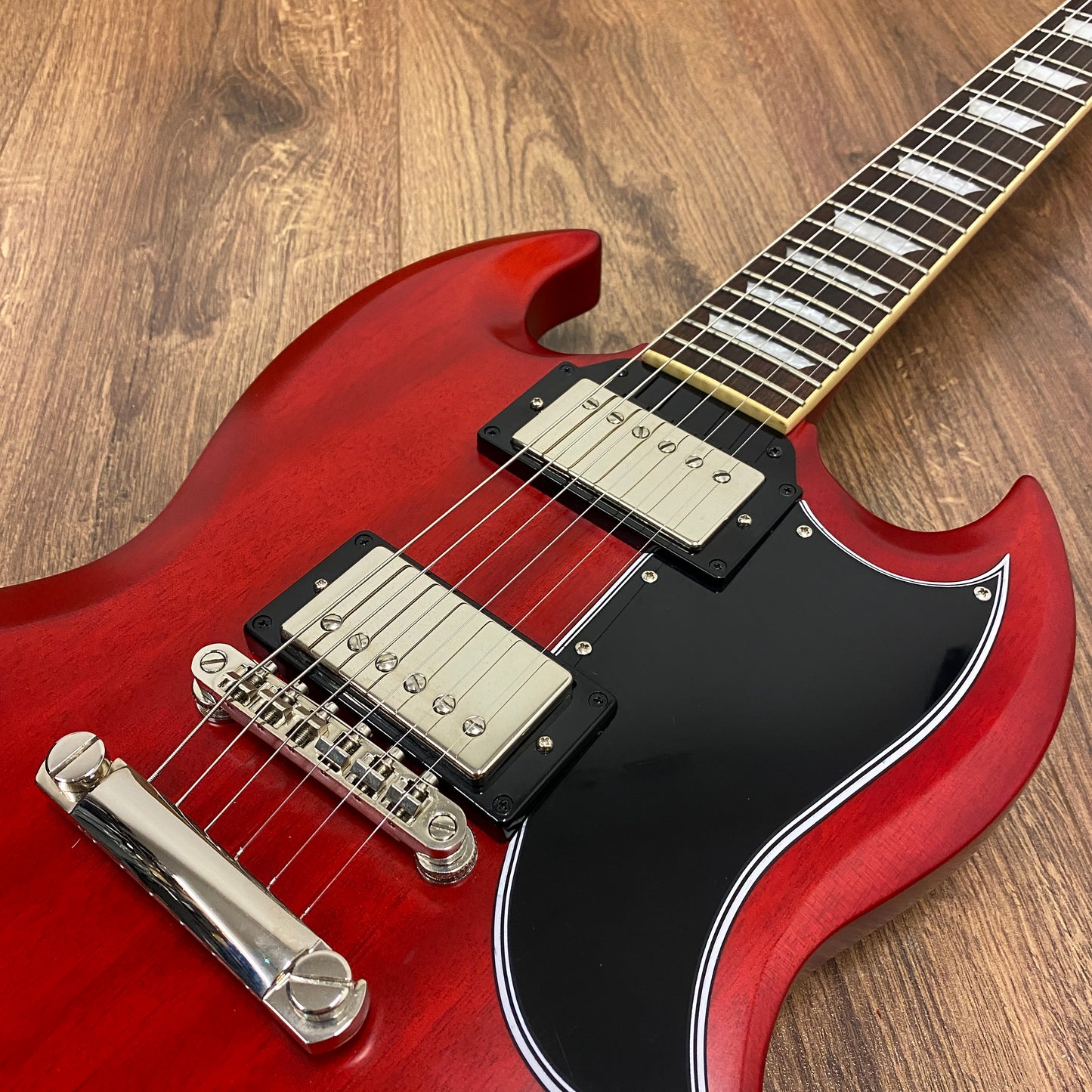 Pre-Owned Epiphone Inspired By Gibson 1961 Les Paul SG Standard - Cherry Red