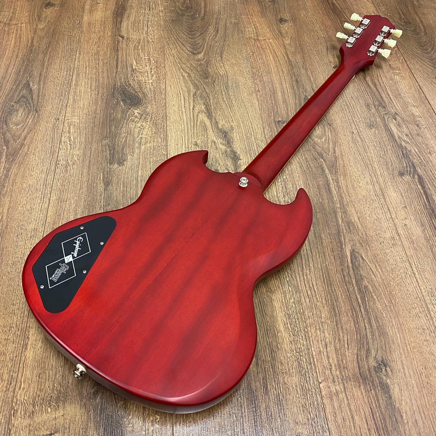 Pre-Owned Epiphone Inspired By Gibson 1961 Les Paul SG Standard - Cherry Red