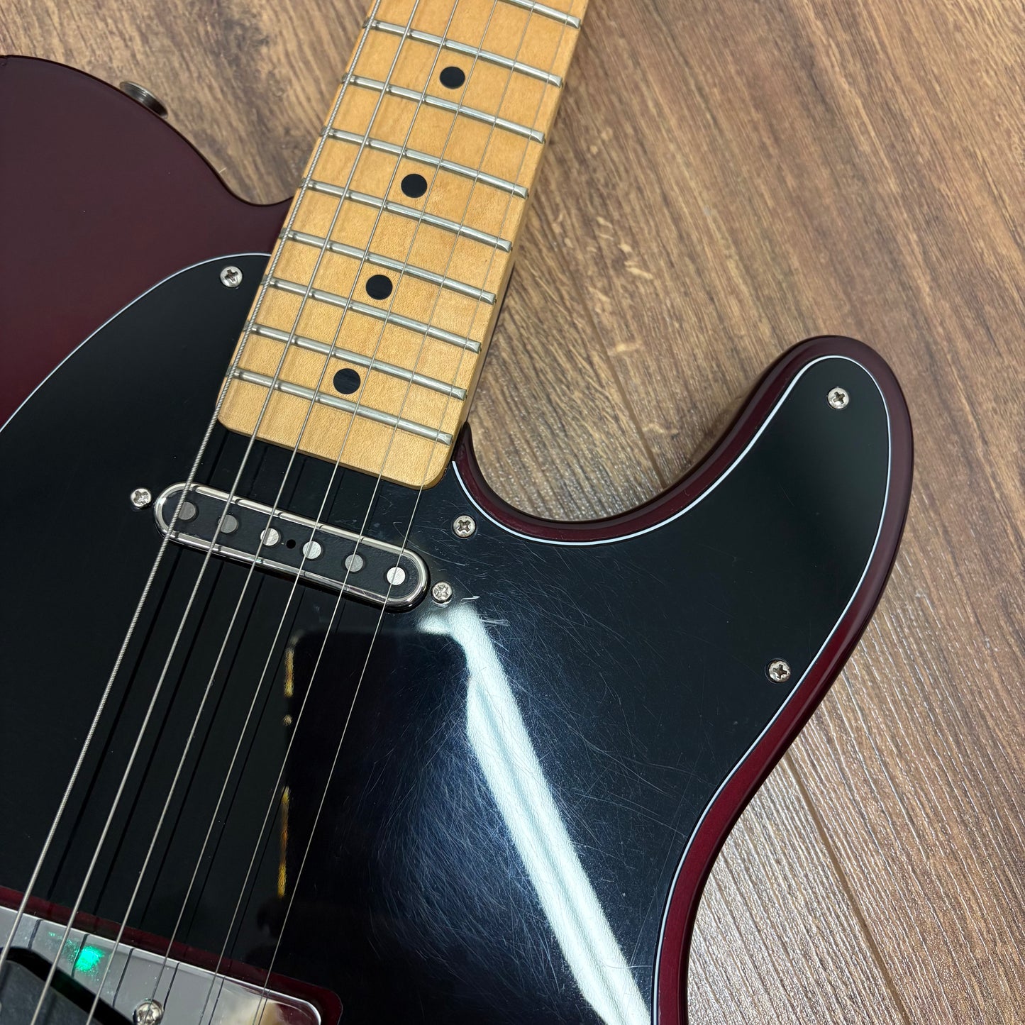 Pre-Owned Fender Mexican Standard Telecaster - Midnight Wine - 2007 - Upgraded