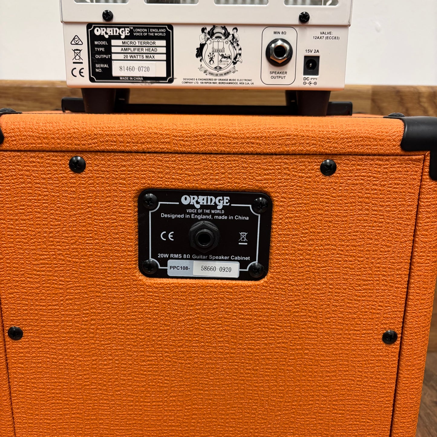Pre-Owned Orange Micro Terror + PPC108 Cab