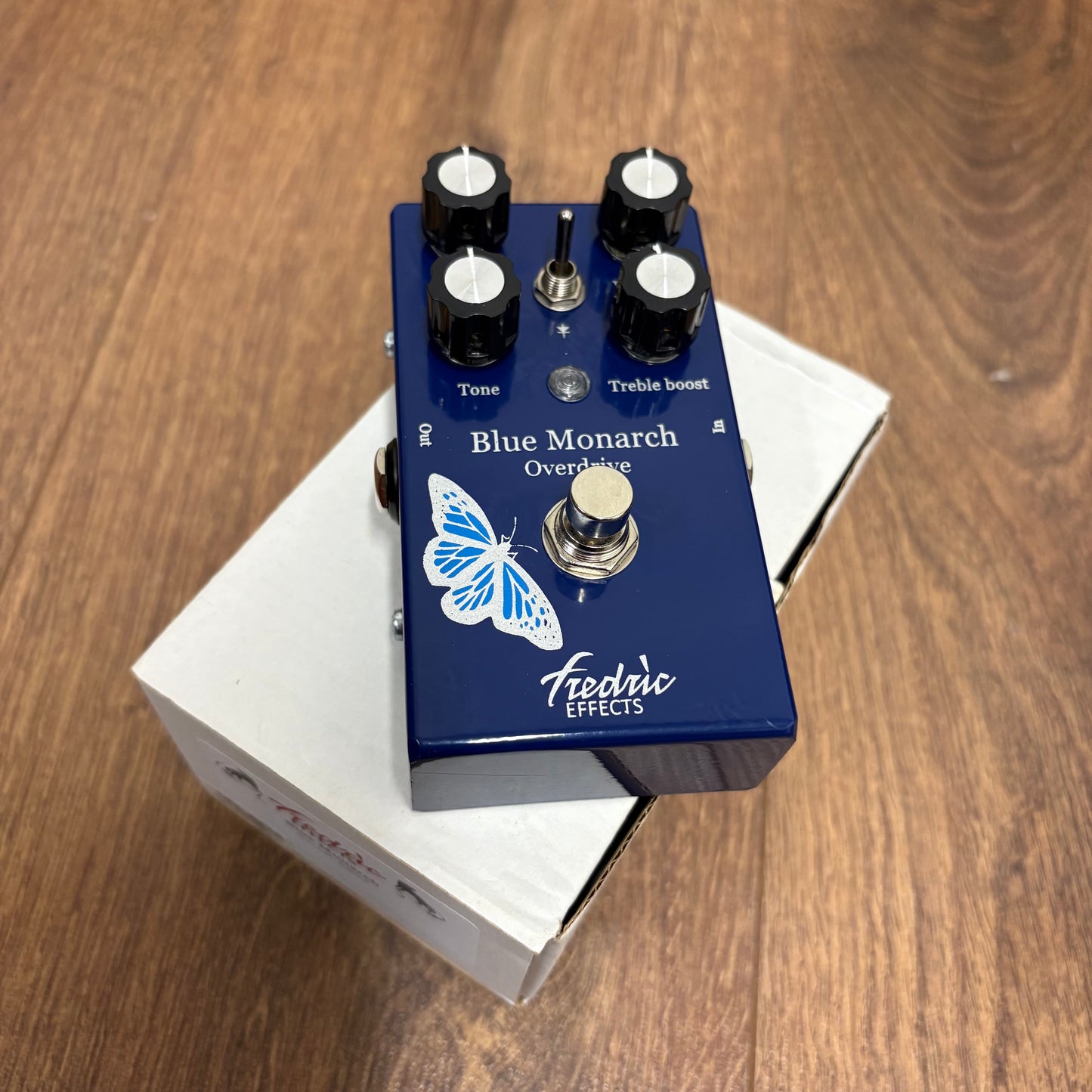 Pre-Owned Fredric Effects Blue Monarch Overdrive