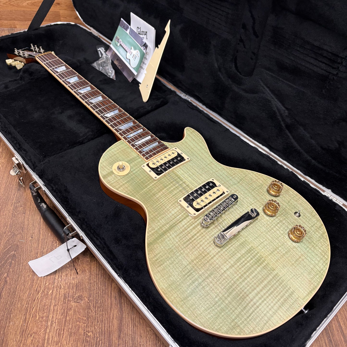 Pre-Owned Gibson Les Paul Classic - Sea Foam Green - 2015