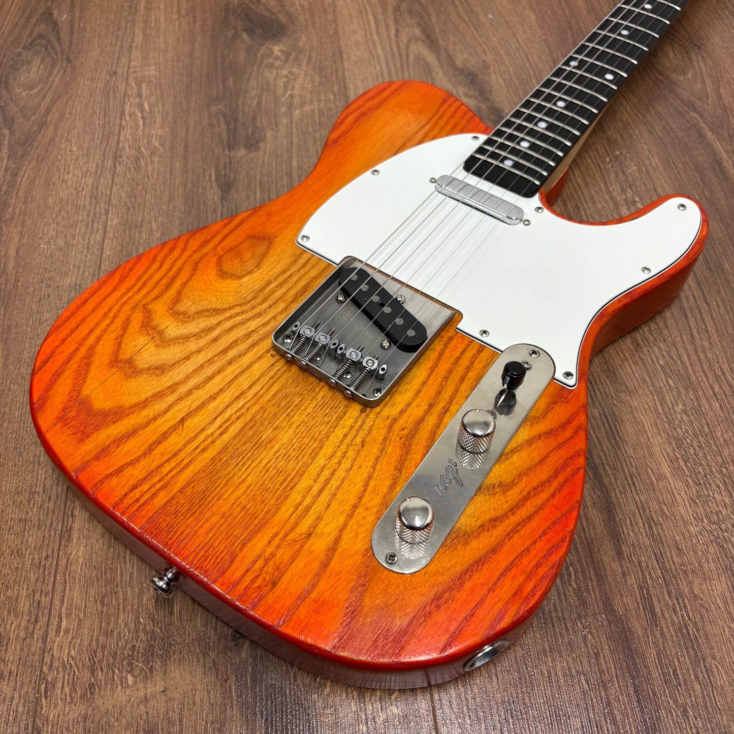 Pre-Owned NCG Guitars "T-Style" - Orange Burst Refinish - 2015
