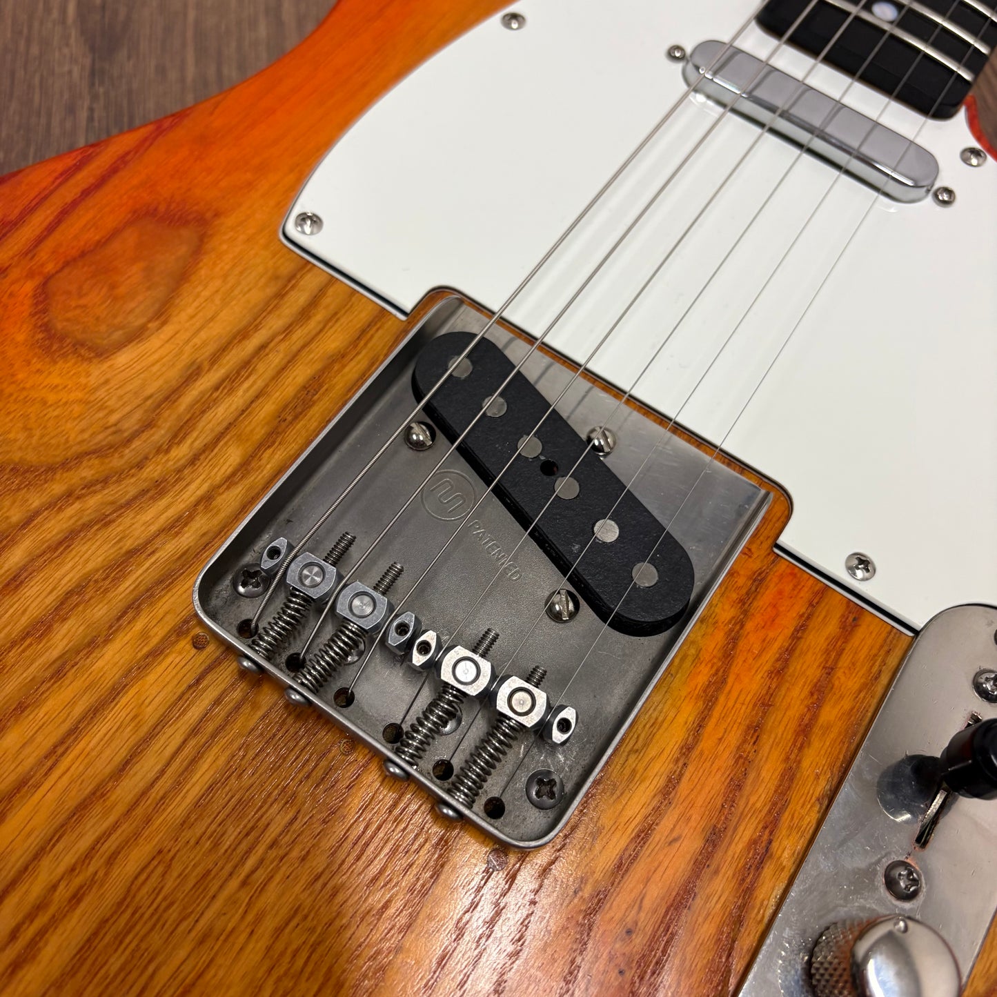 Pre-Owned NCG Guitars "T-Style" - Orange Burst Refinish - 2015