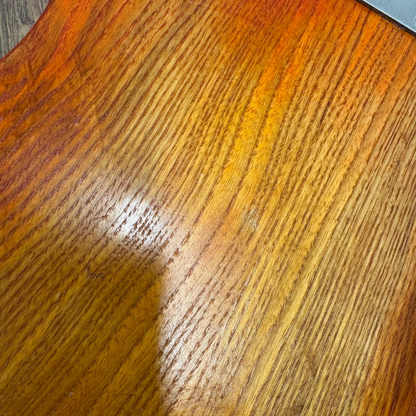 Pre-Owned NCG Guitars "T-Style" - Orange Burst Refinish - 2015