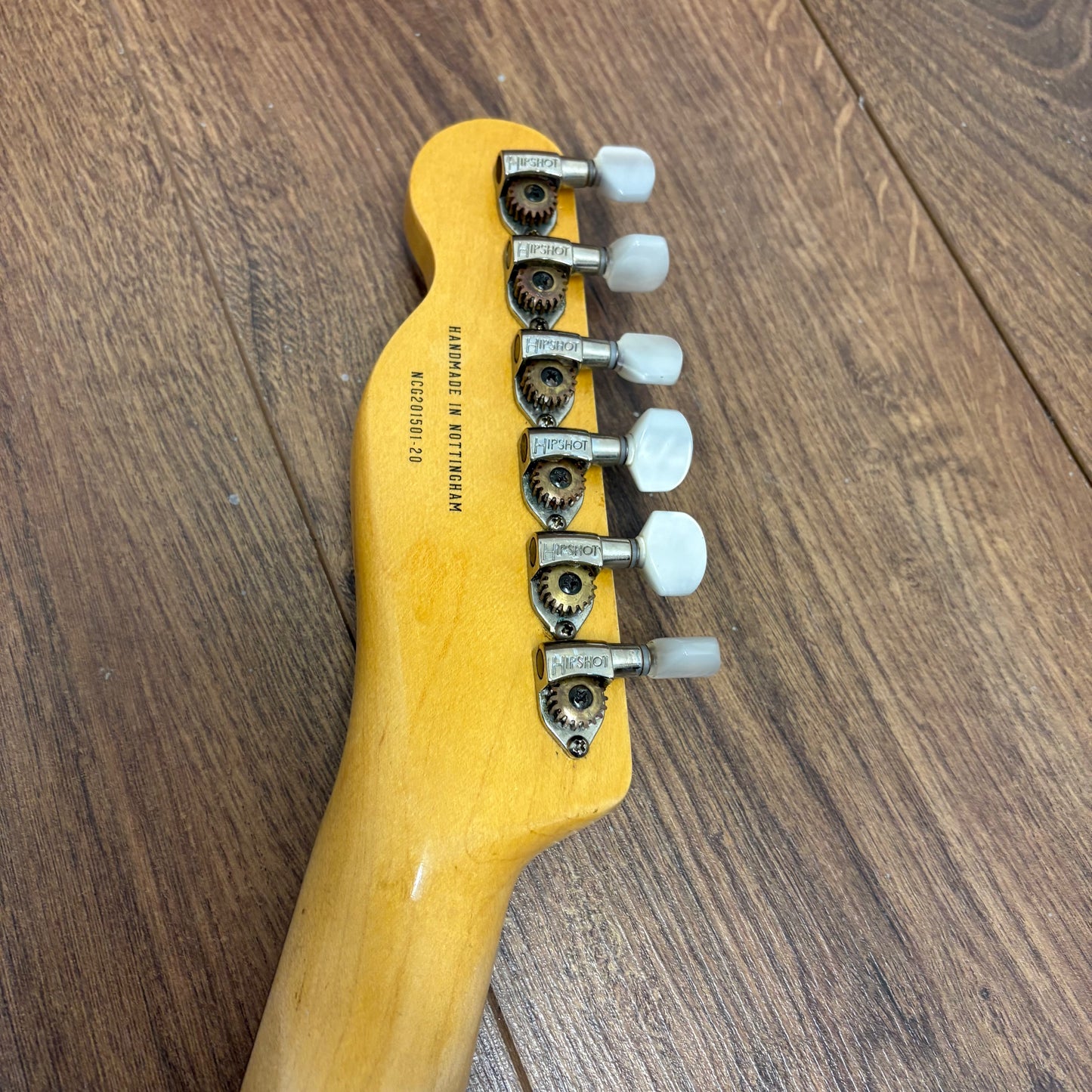 Pre-Owned NCG Guitars "T-Style" - Orange Burst Refinish - 2015