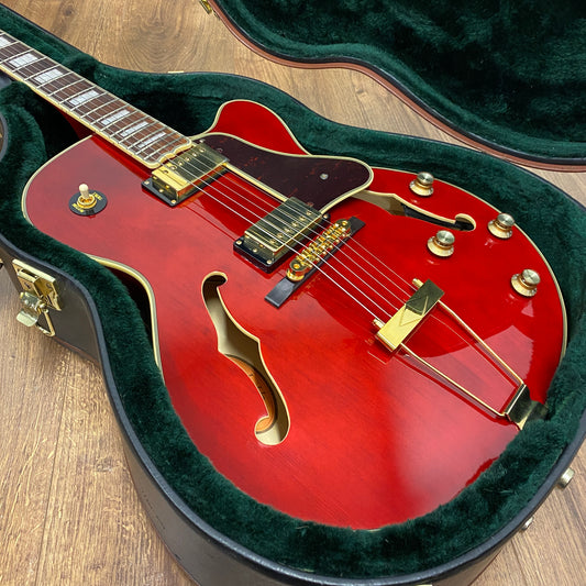 Pre-Owned Epiphone Joe Pass Emperor II Pro w/ Case - Wine Red