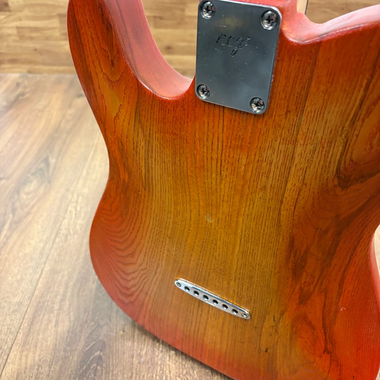 Pre-Owned NCG Guitars "T-Style" - Orange Burst Refinish - 2015