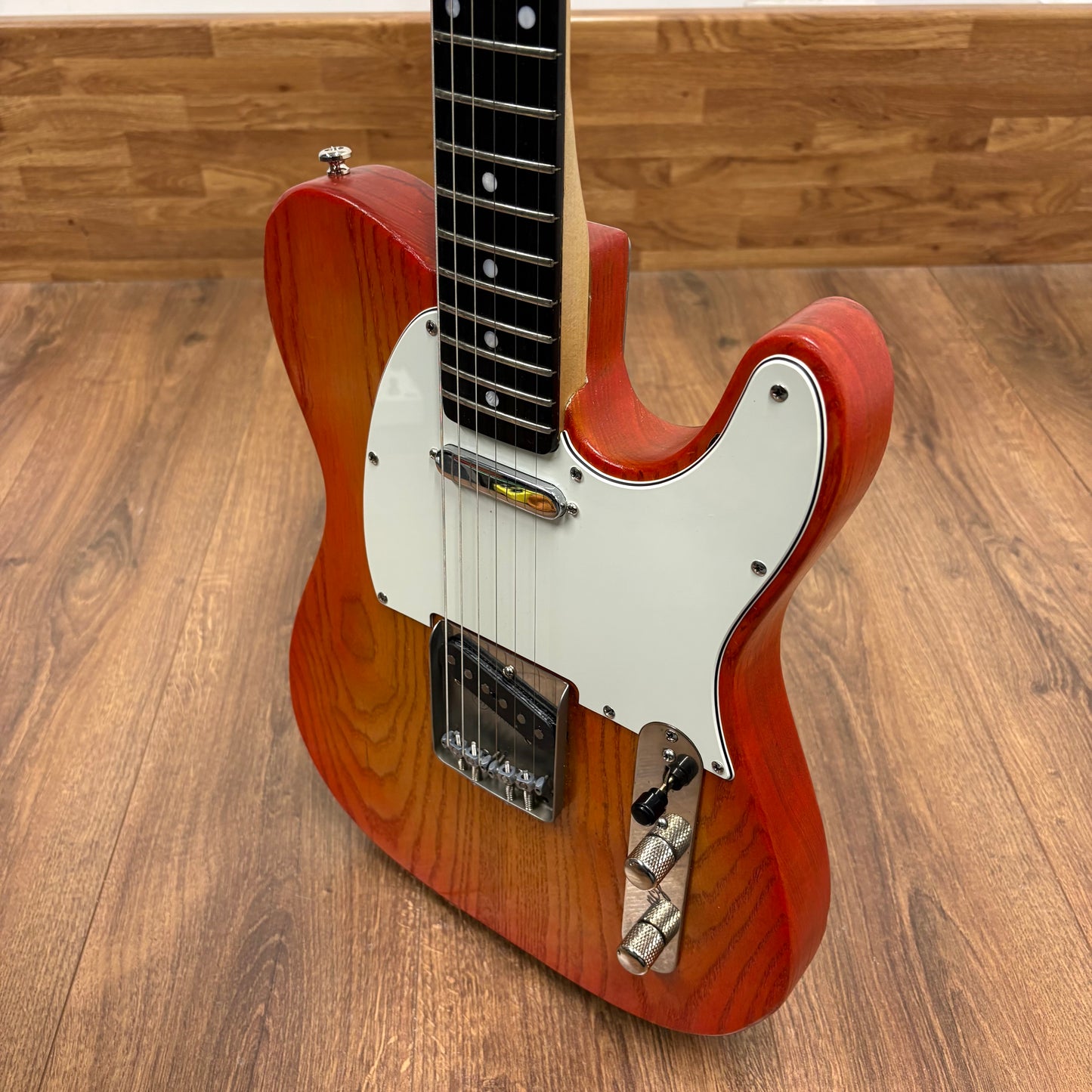 Pre-Owned NCG Guitars "T-Style" - Orange Burst Refinish - 2015