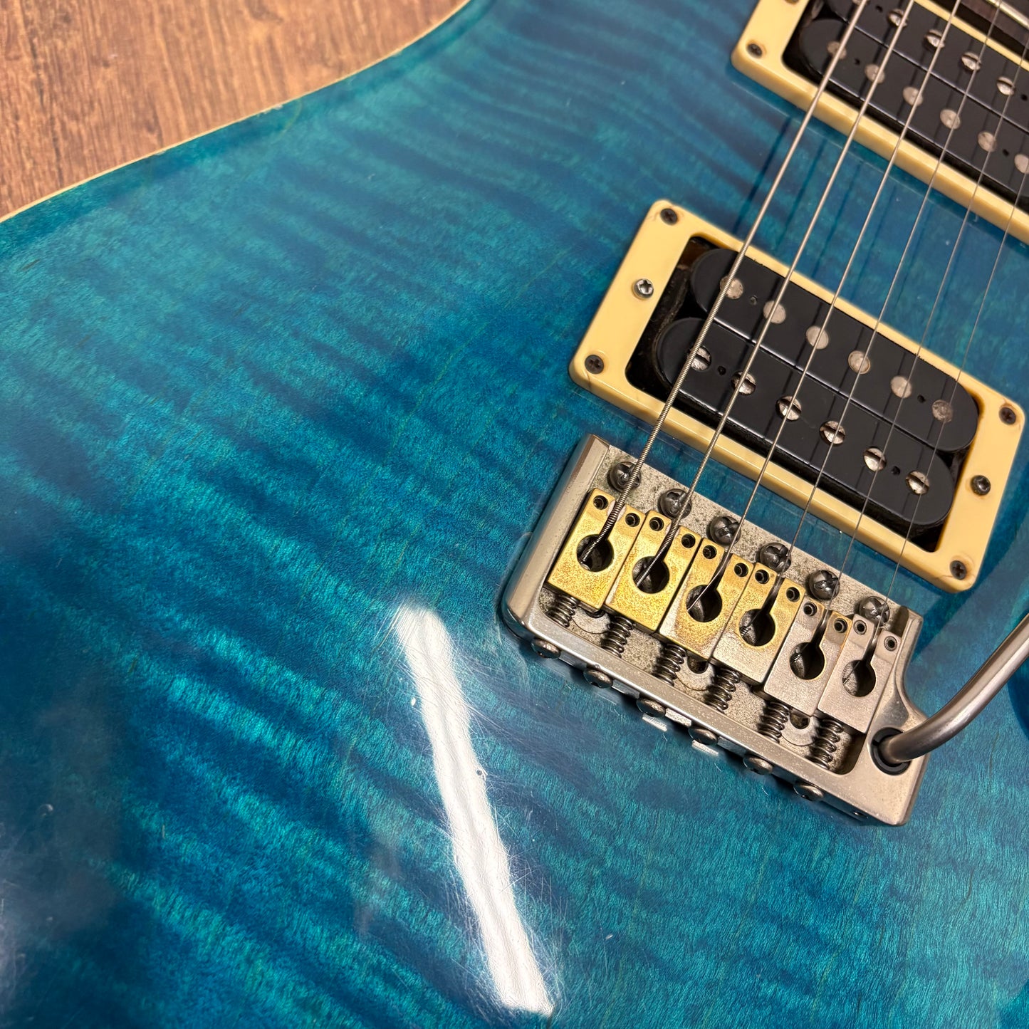 Pre-Owned PRS CE 24 - Blue Matteo - 2002