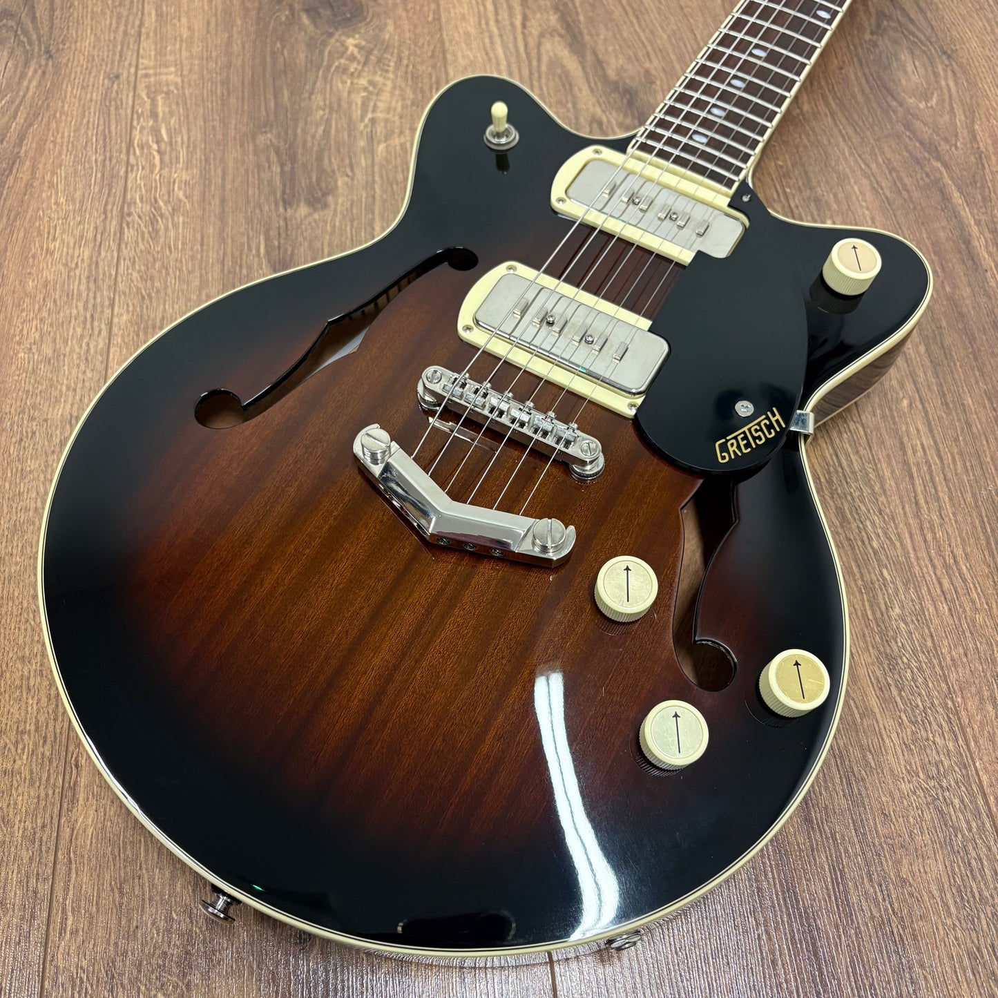 Pre-Owned Gretsch G2655-P90 Streamliner - Claret Burst