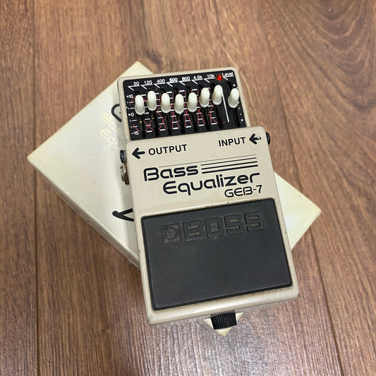 Pre-Owned Boss GEB-7 Bass Equalizer Pedal