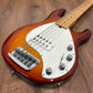 Pre-Owned Ernie Ball Musicman Stingray 5 - Honeyburst - 2005