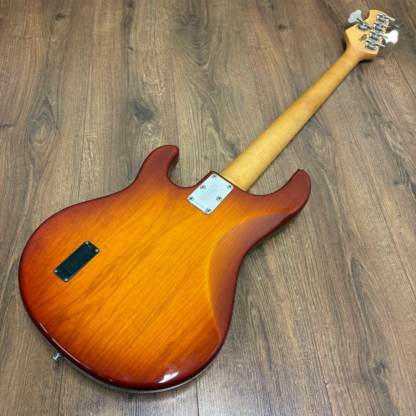 Pre-Owned Ernie Ball Musicman Stingray 5 - Honeyburst - 2005