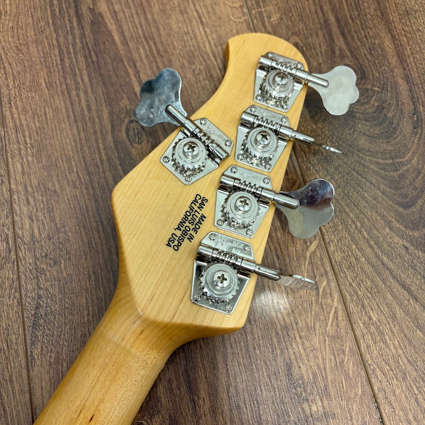 Pre-Owned Ernie Ball Musicman Stingray 5 - Honeyburst - 2005
