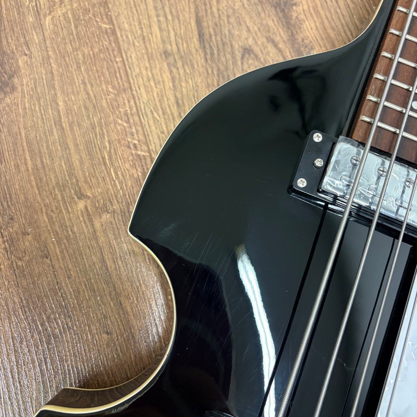 Pre-Owned Hofner Hi-Series Violin Bass - Black