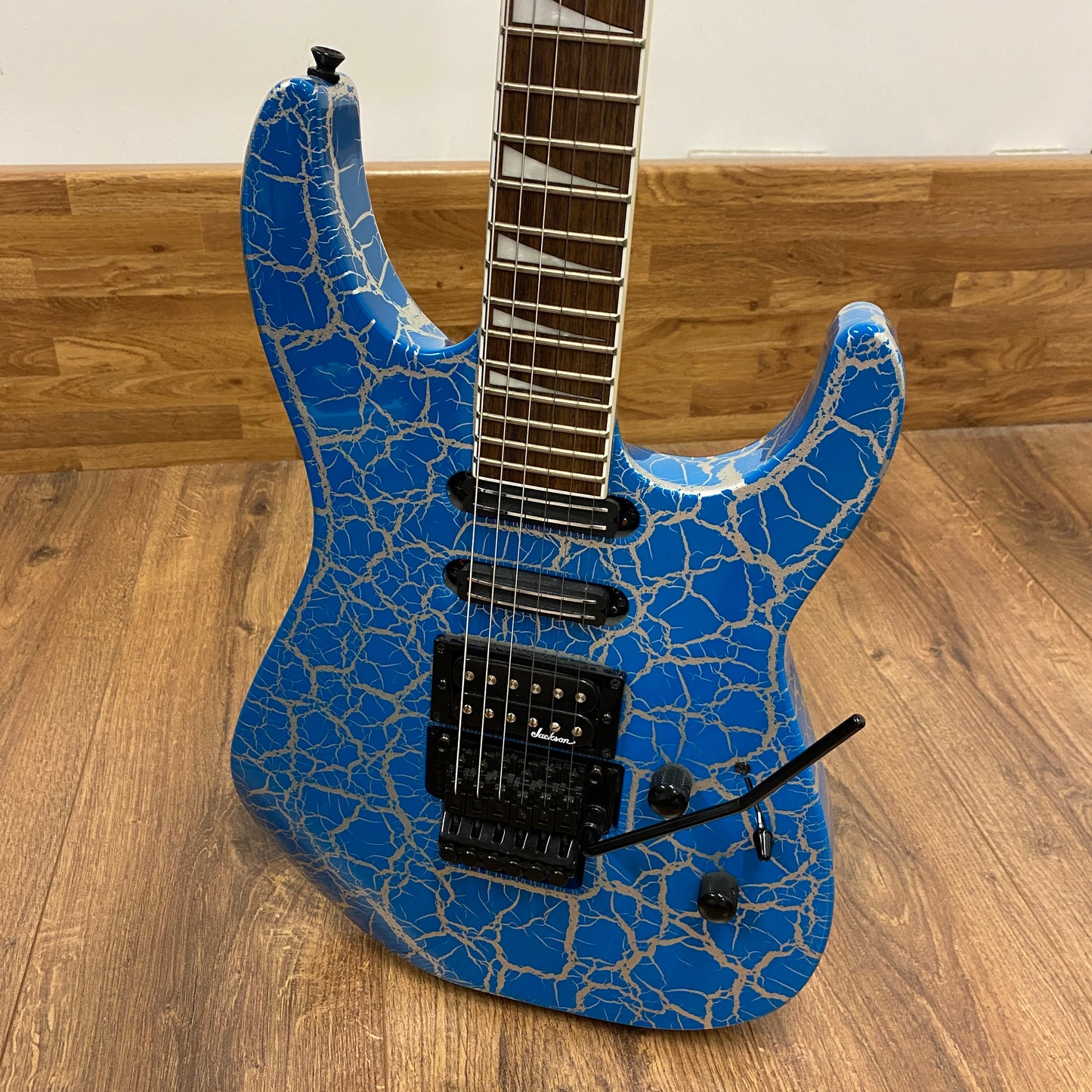 Pre-Owned Jackson X Series Soloist SL3X DX - Frost Byte Crackle