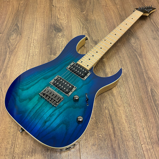 Pre-Owned Ibanez RG42 1AHM-BMT - Blue Moon Burst