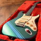 Pre-Owned Fender MIJ STR-ALLVC BTP Stratocaster - Blue Purple Flip-Flop