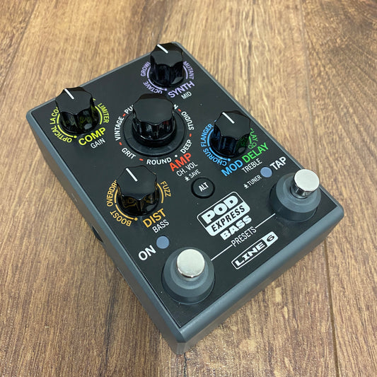 Pre-Owned Line 6 POD Express Bass Multi-Effect Pedal
