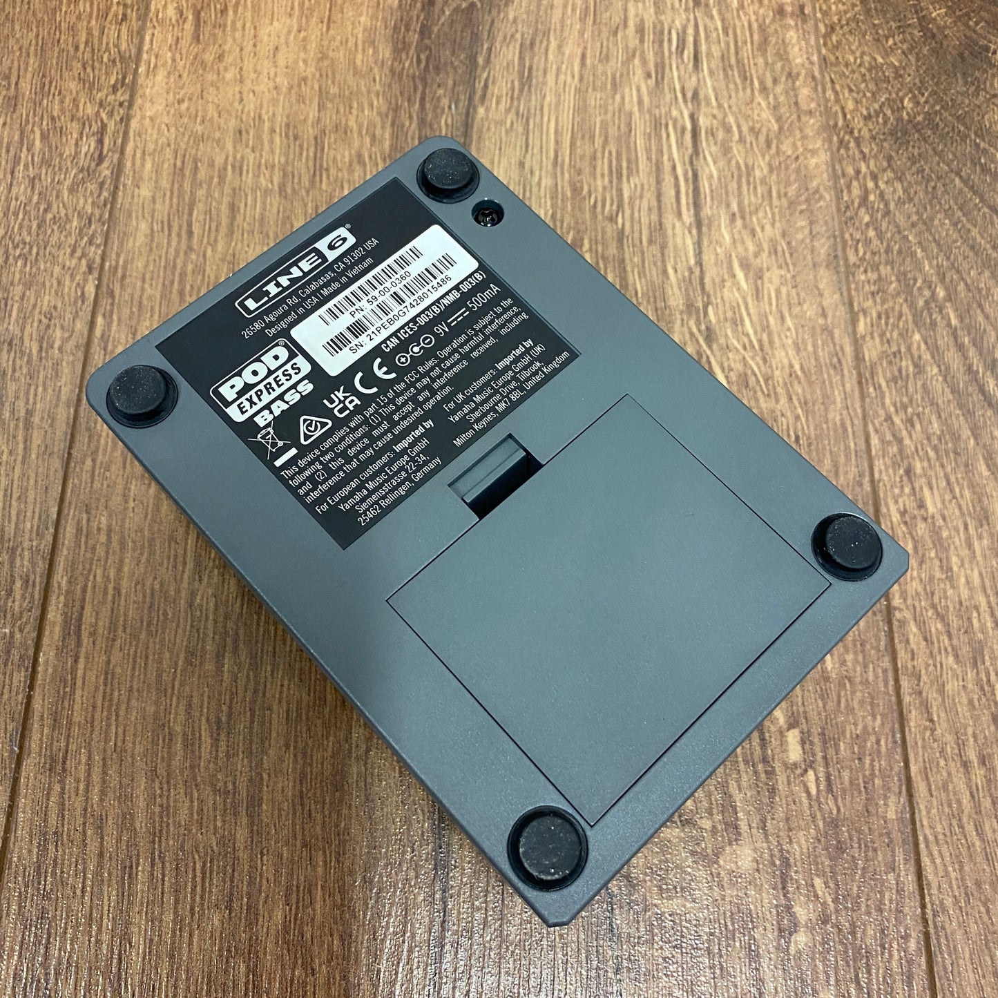 Pre-Owned Line 6 POD Express Bass Multi-Effect Pedal