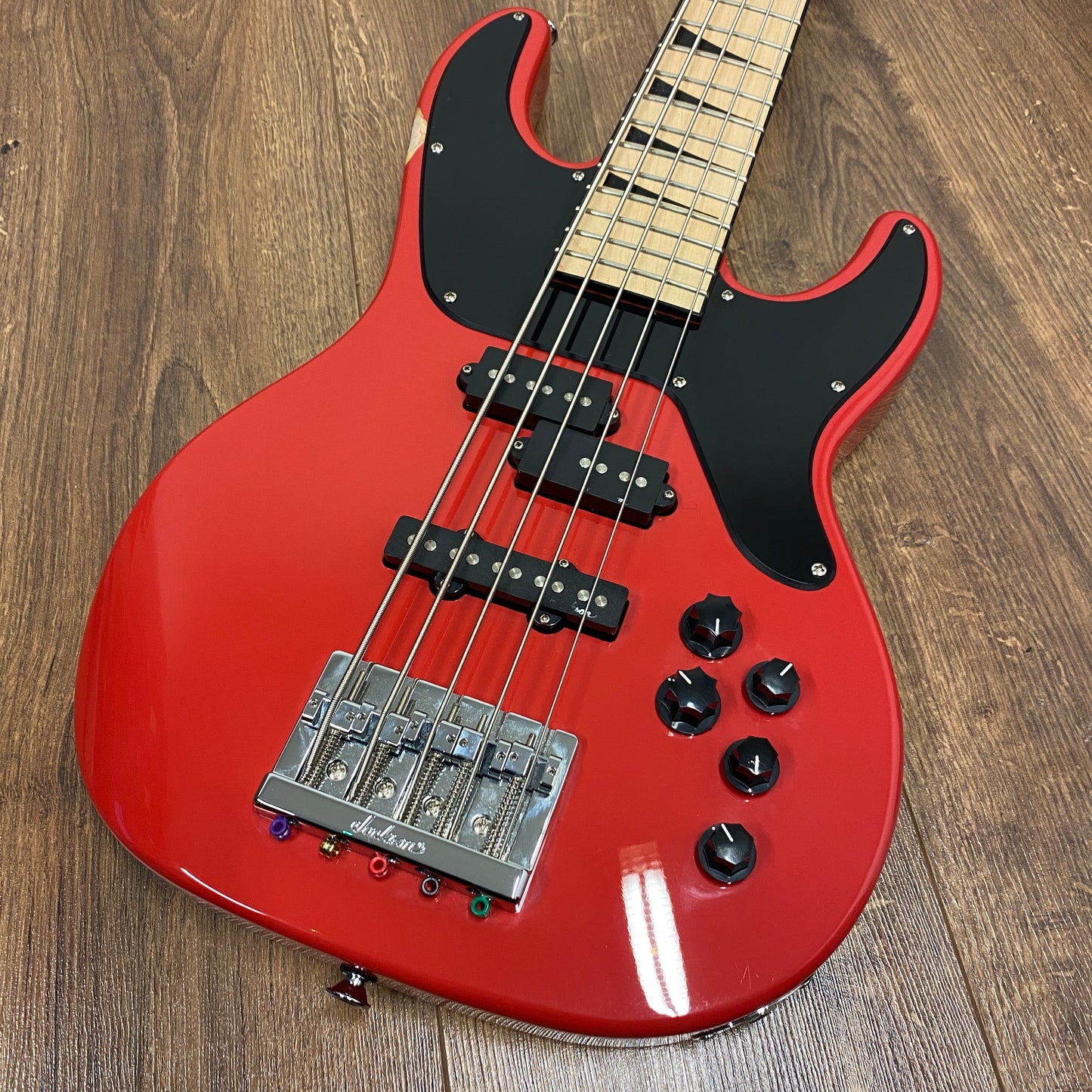 Pre-Owned Jackson X Concert CBXNTM 5 String Bass - Fiesta Red