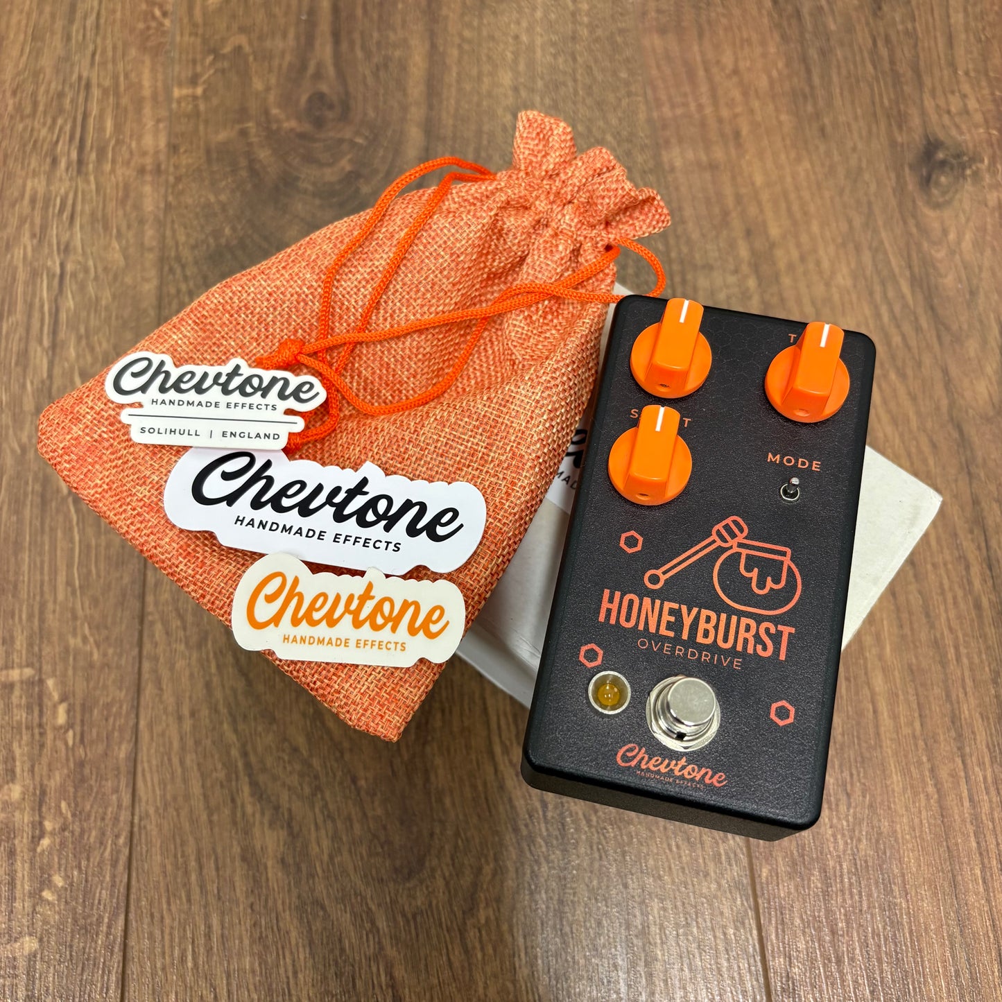 Pre-Owned Chevtone Honey Burst Overdrive Pedal