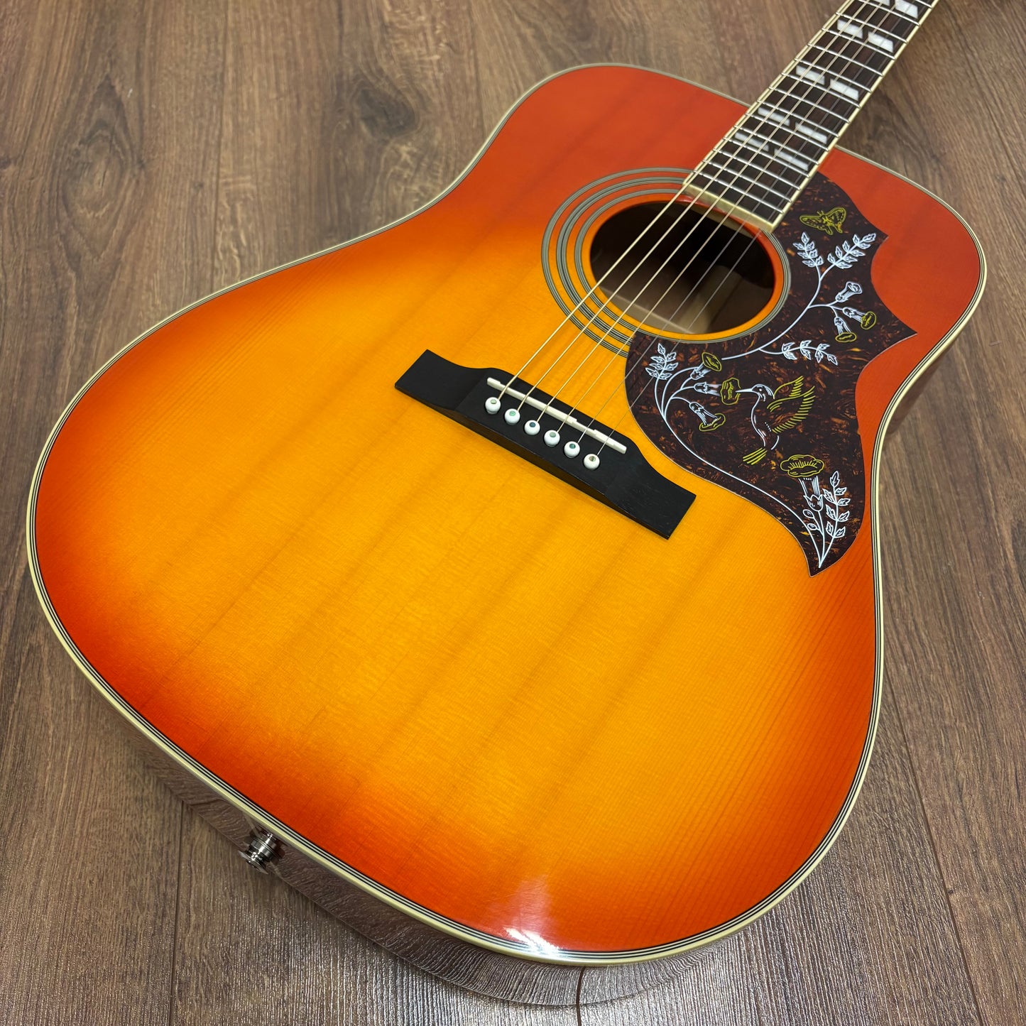 Pre-Owned Epiphone Hummingbird Pro Electro Acoustic - Faded Cherry