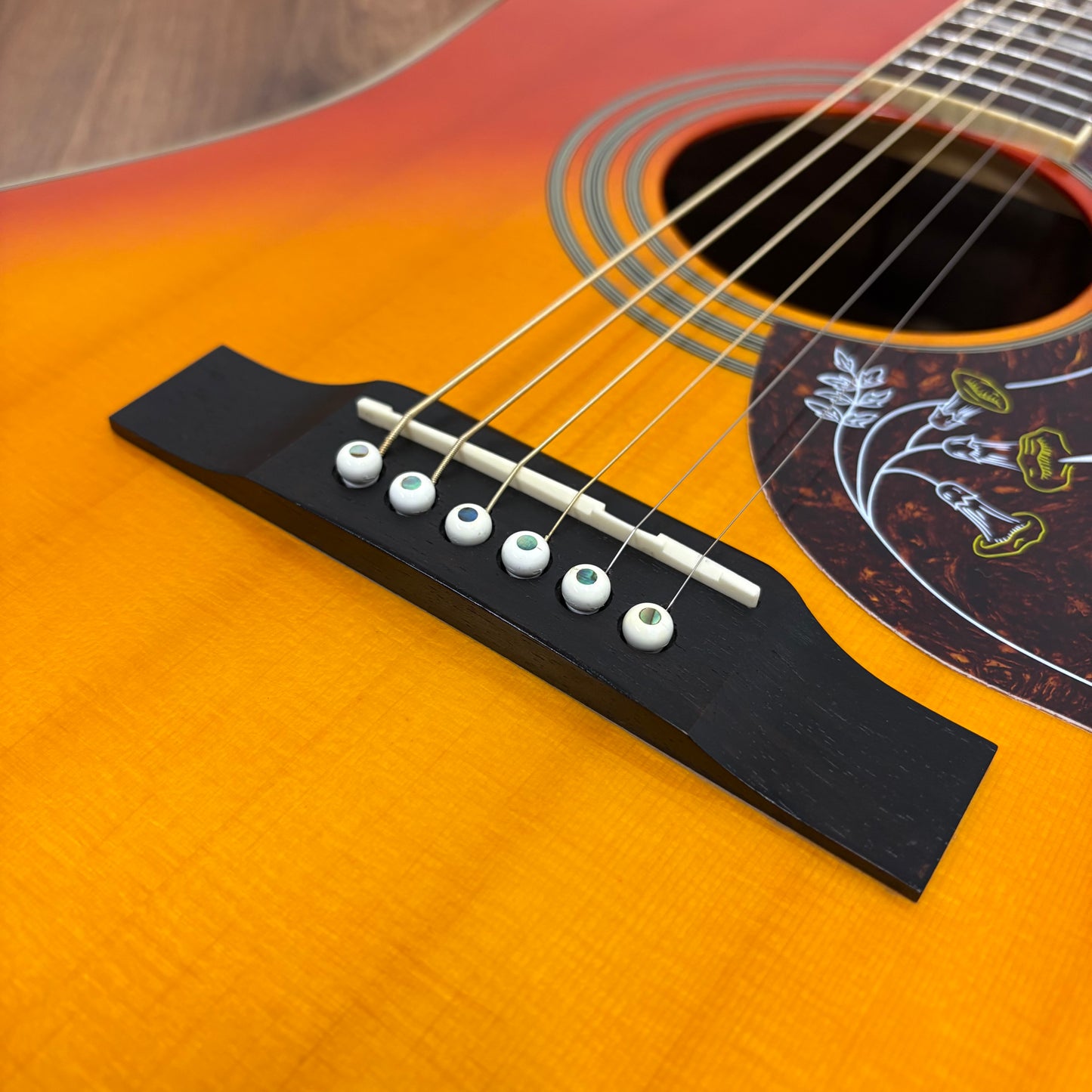 Pre-Owned Epiphone Hummingbird Pro Electro Acoustic - Faded Cherry
