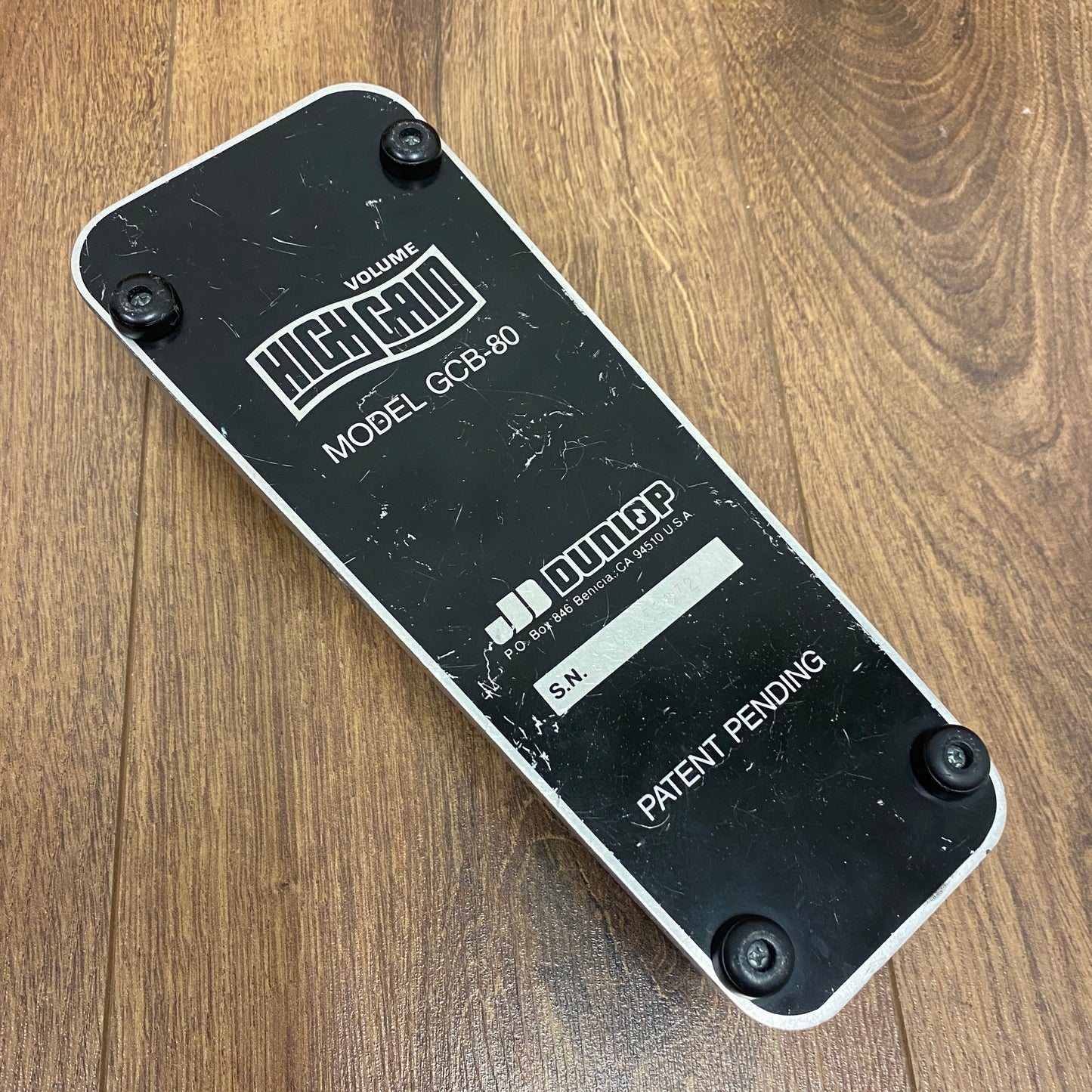 Pre-Owned Dunlop GCB-80 High Gain Volume Pedal