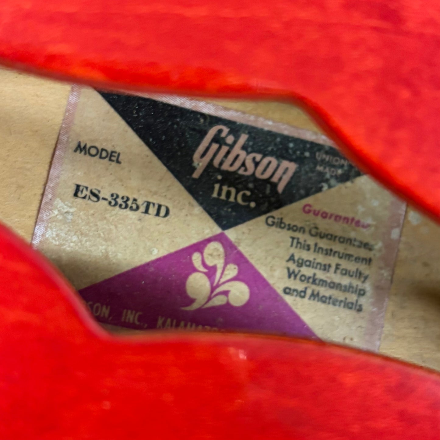 Pre-Owned Gibson ES-335 TD - Cherry Red - 1974