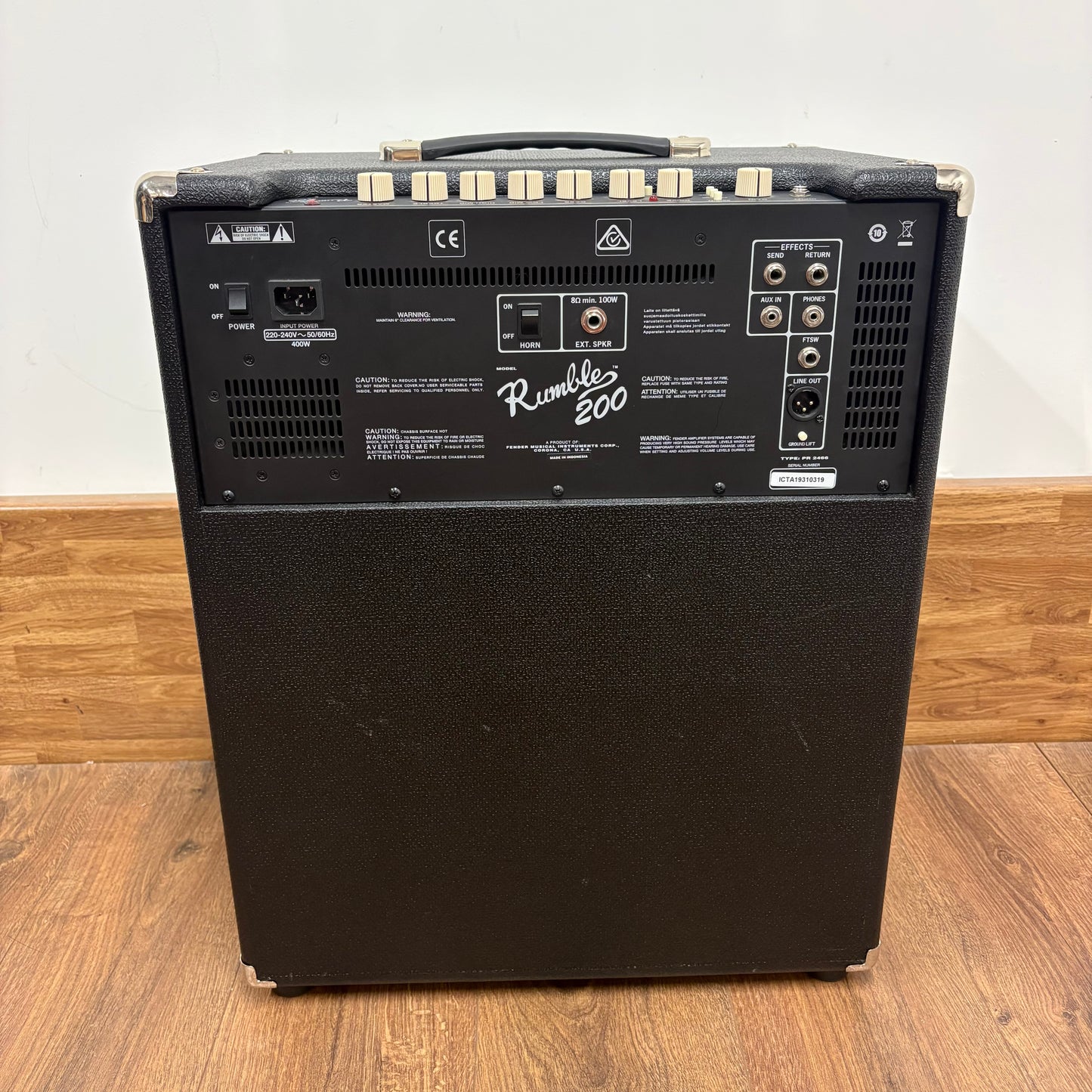 Pre-Owned Fender Rumble 200 Bass Amp