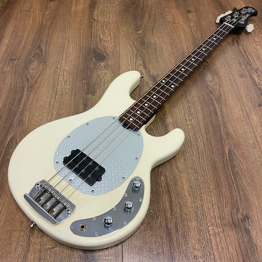 Pre-Owned Music Man USA Sub Bass - Textured White