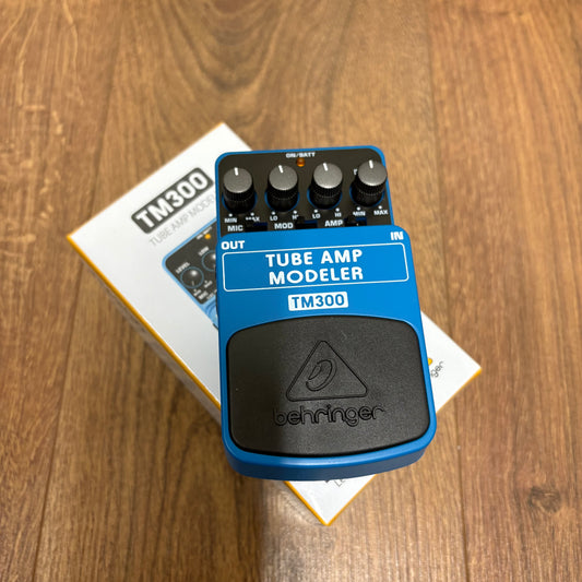 Pre-Owned Behringer TM300 Tube Amp Modeller Pedal