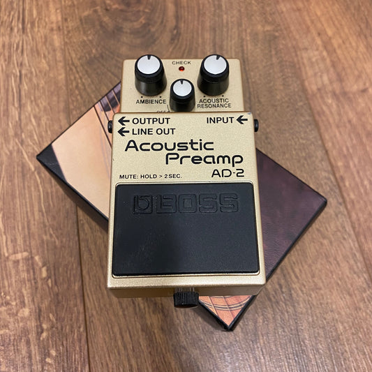 Pre-Owned Boss AD-2 Acoustic Preamp Pedal