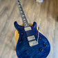 Pre-Owned PRS Custom 22 Quilted 10 Top - Royal Blue - 2007