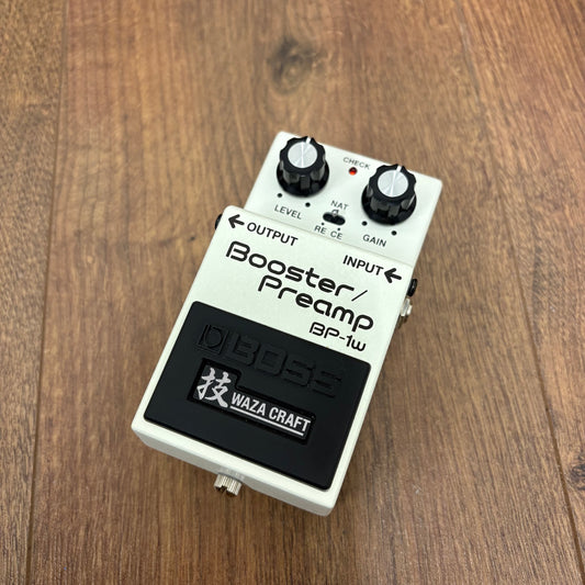 Pre-Owned Boss BP-1W Preamp and Booster Waza Craft Pedal