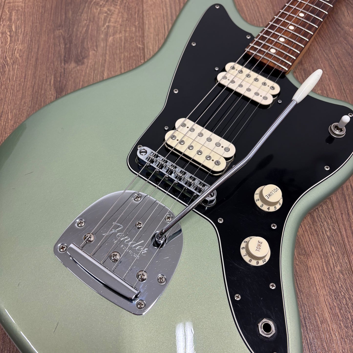 Pre-Owned Fender Player Jazzmaster - Sage Green Metallic -  2018