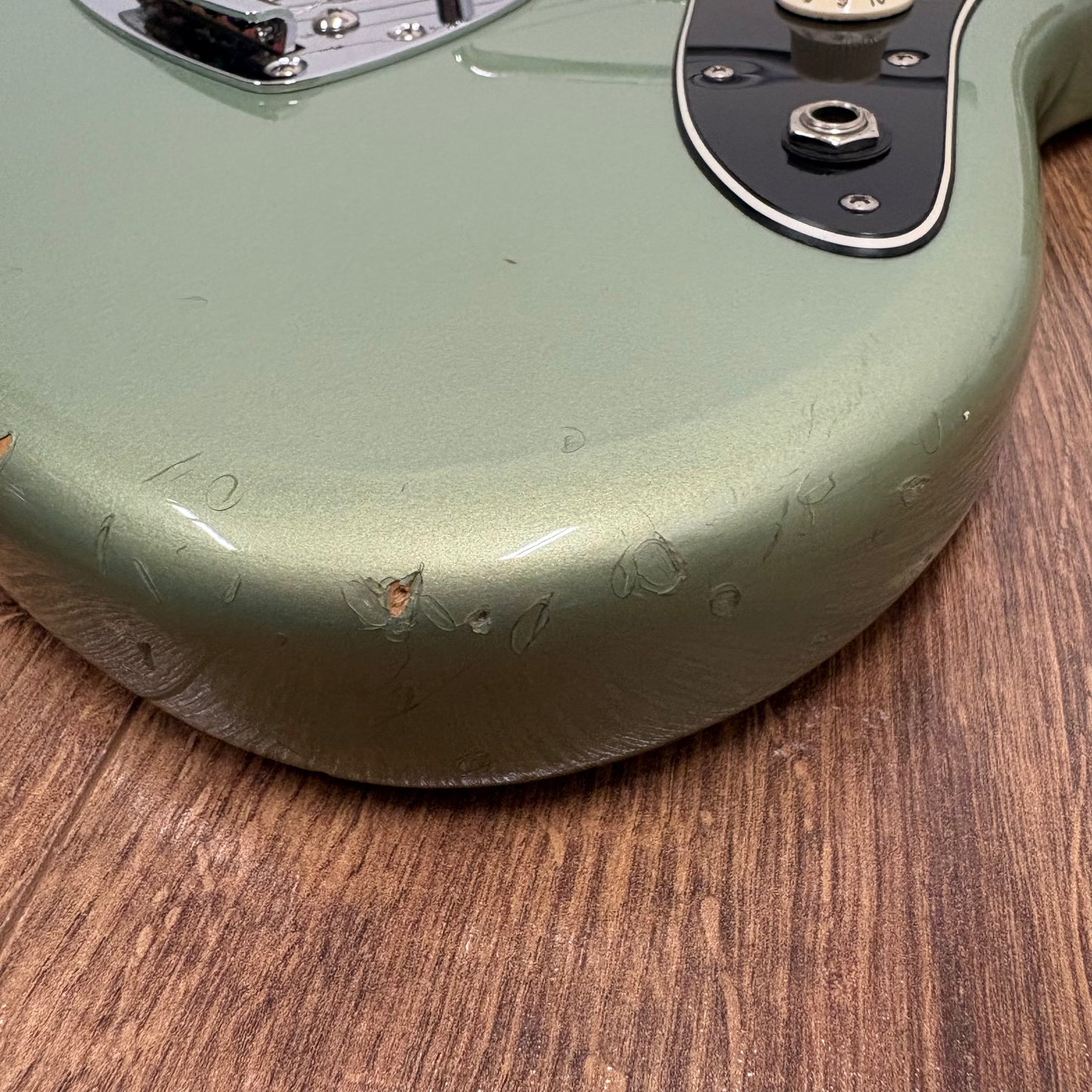 Pre-Owned Fender Player Jazzmaster - Sage Green Metallic -  2018