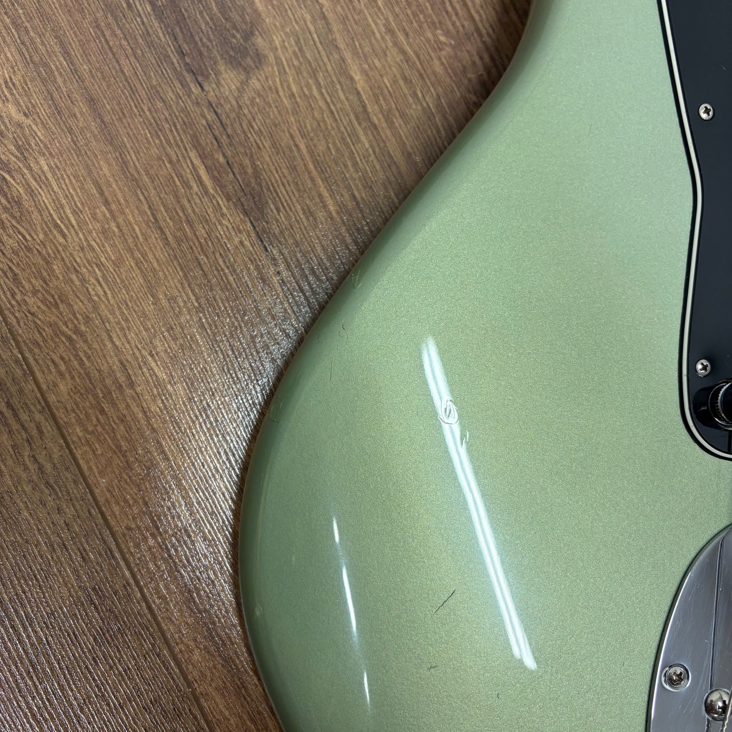 Pre-Owned Fender Player Jazzmaster - Sage Green Metallic -  2018