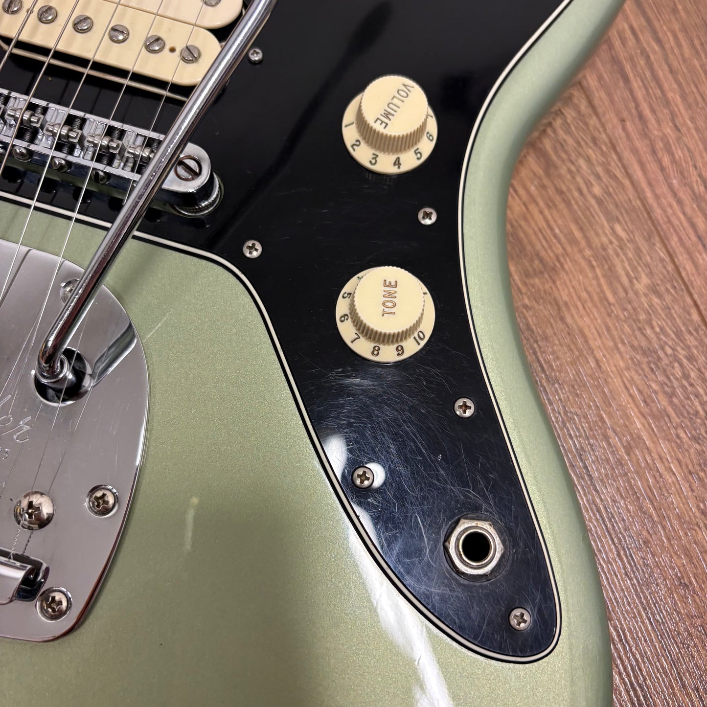 Pre-Owned Fender Player Jazzmaster - Sage Green Metallic -  2018