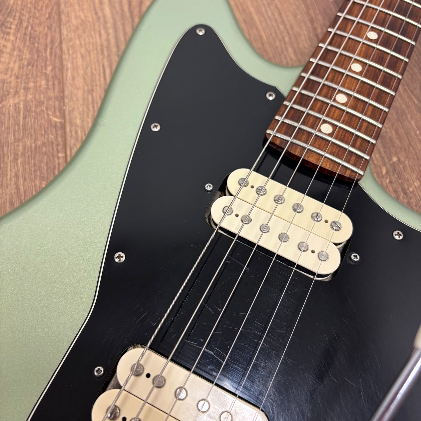 Pre-Owned Fender Player Jazzmaster - Sage Green Metallic -  2018