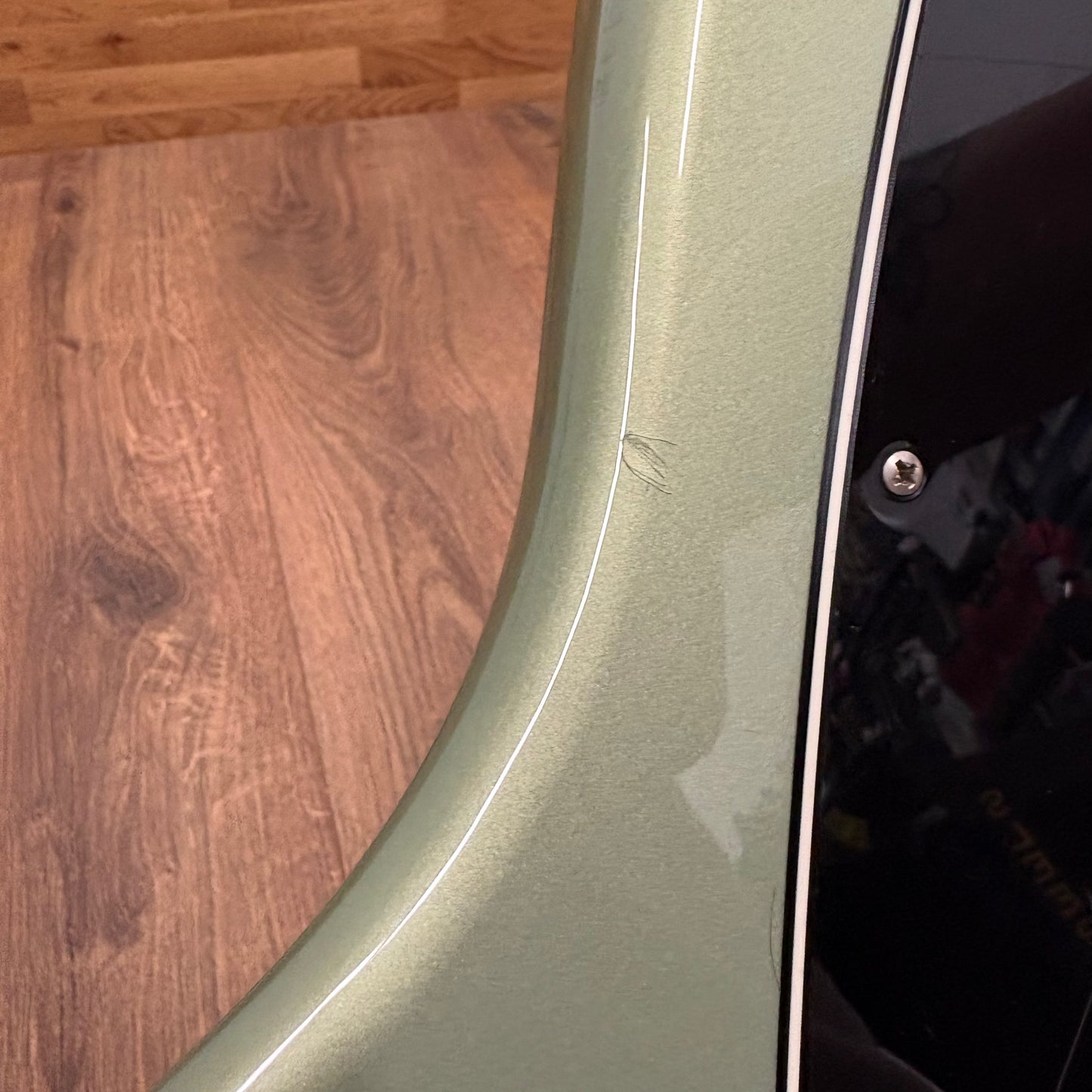 Pre-Owned Fender Player Jazzmaster - Sage Green Metallic -  2018