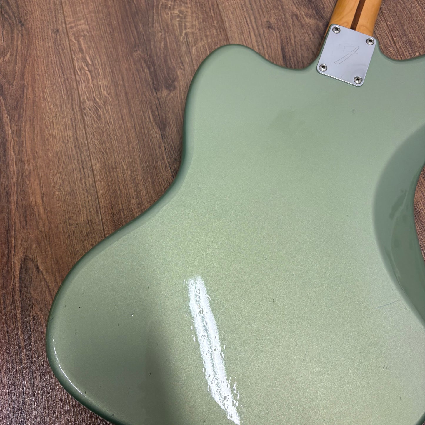 Pre-Owned Fender Player Jazzmaster - Sage Green Metallic -  2018