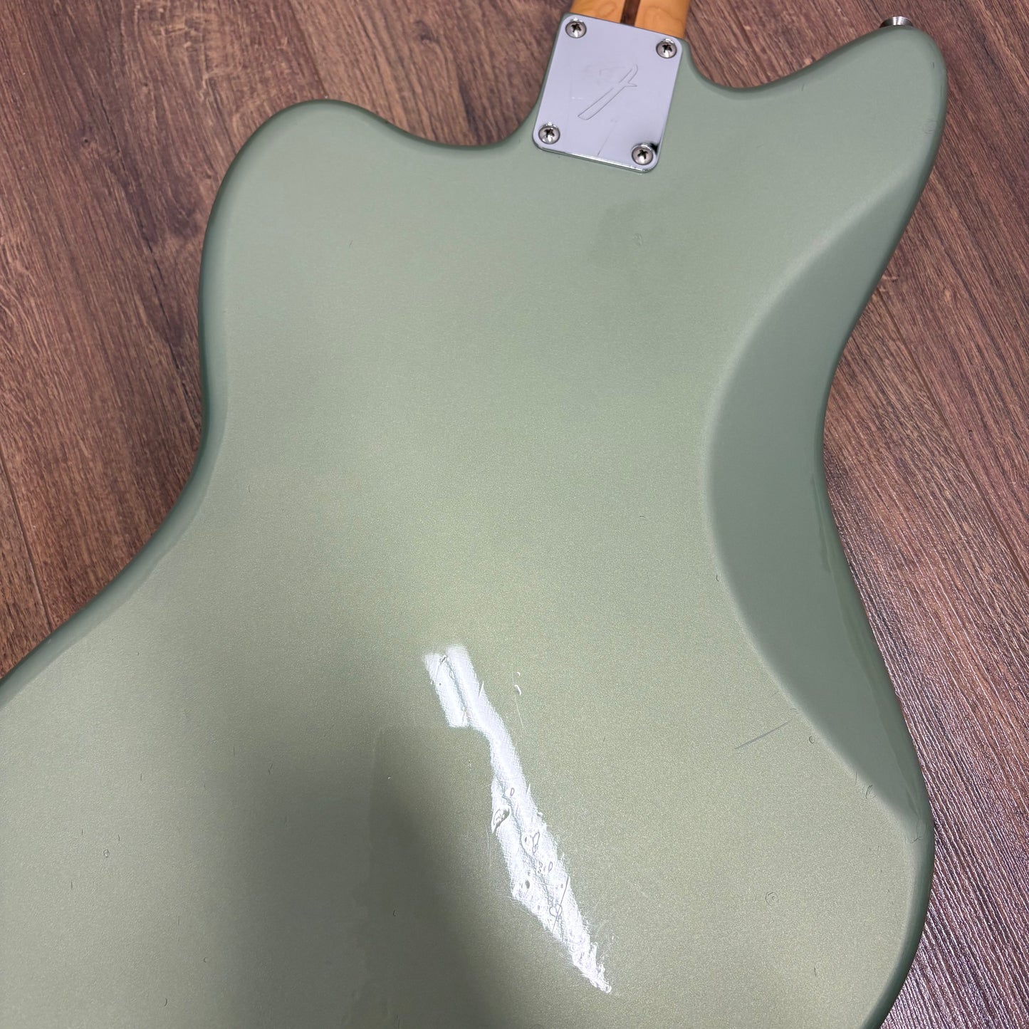 Pre-Owned Fender Player Jazzmaster - Sage Green Metallic -  2018