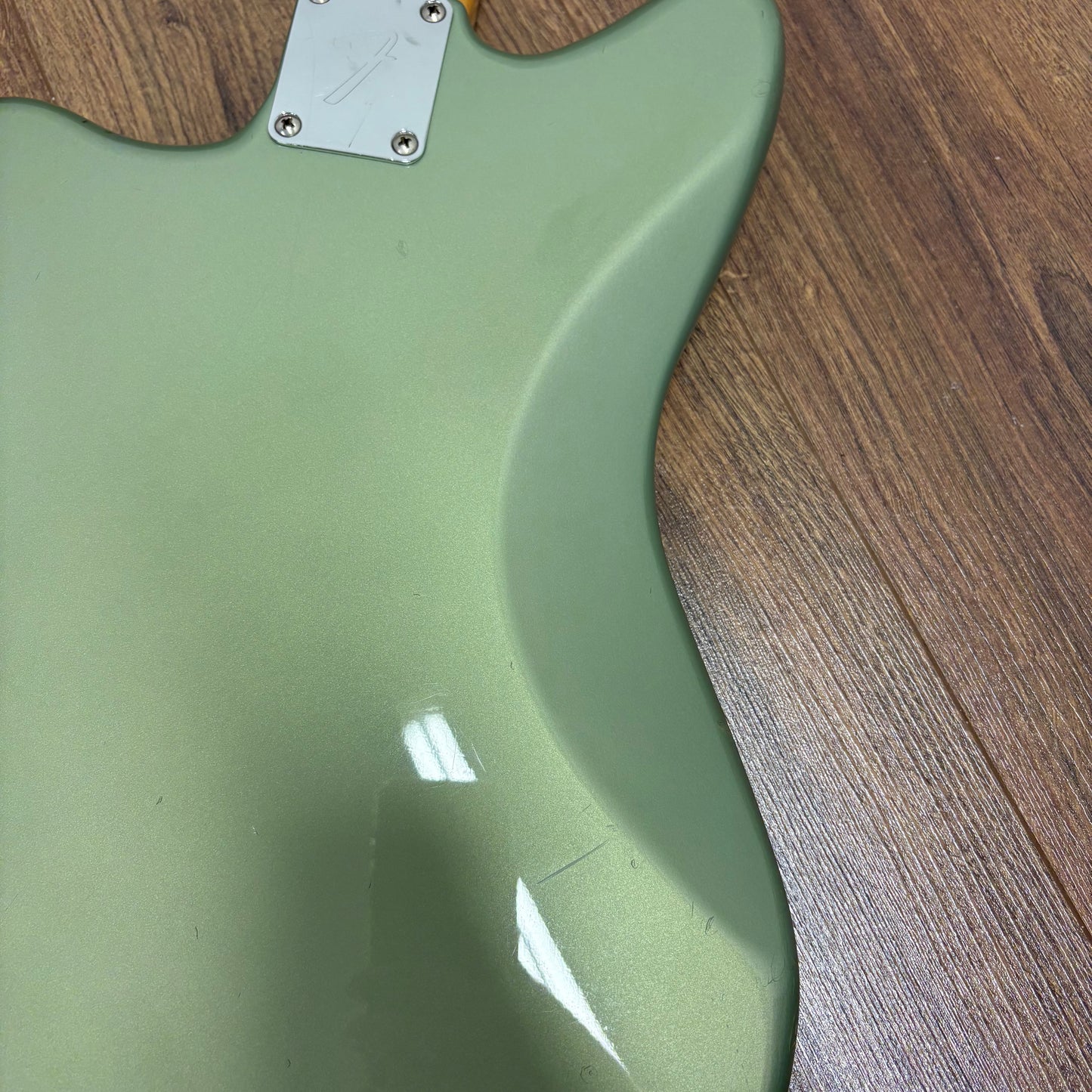 Pre-Owned Fender Player Jazzmaster - Sage Green Metallic -  2018
