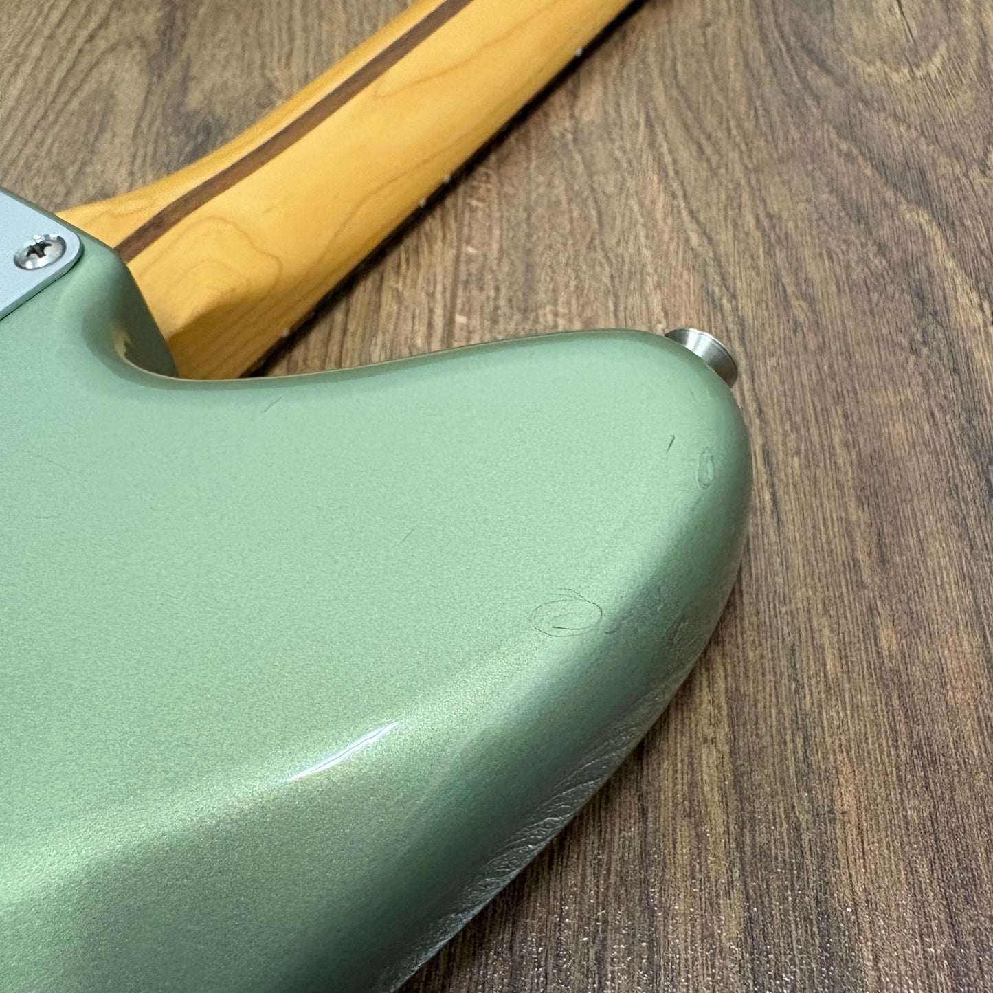 Pre-Owned Fender Player Jazzmaster - Sage Green Metallic -  2018