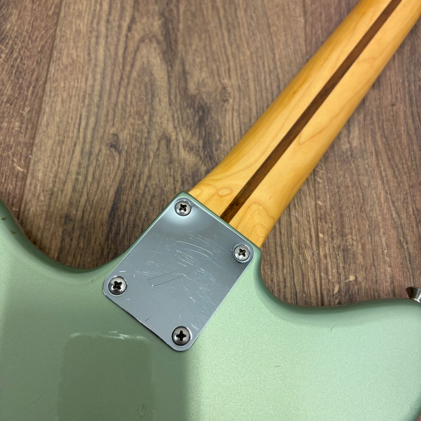 Pre-Owned Fender Player Jazzmaster - Sage Green Metallic -  2018